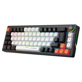 XTRMLAB Scope Black/White/Orange (Red Switch) Claviers XTRMLAB, Ultra Pc Gamer Maroc