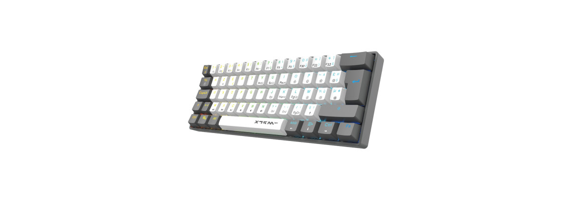 XTRMLAB Vortex Mini White/Dark Grey (Red...