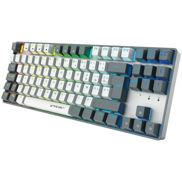 XTRMLAB Vortex TKL White/Dark Grey (Red Switch) Claviers XTRMLAB, Ultra Pc Gamer Maroc