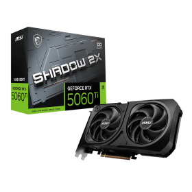 MSI GeForce RTX 5060 Ti 16G SHADOW 2X PLUS Cartes graphiques MSI, Ultra Pc Gamer Maroc