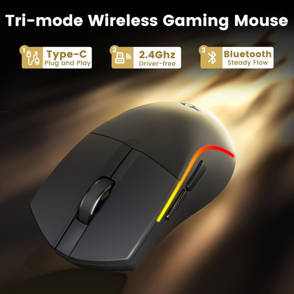 Redragon DEICIDE PRO M816 1K RGB Wireless Souris Redragon, Ultra Pc Gamer Maroc