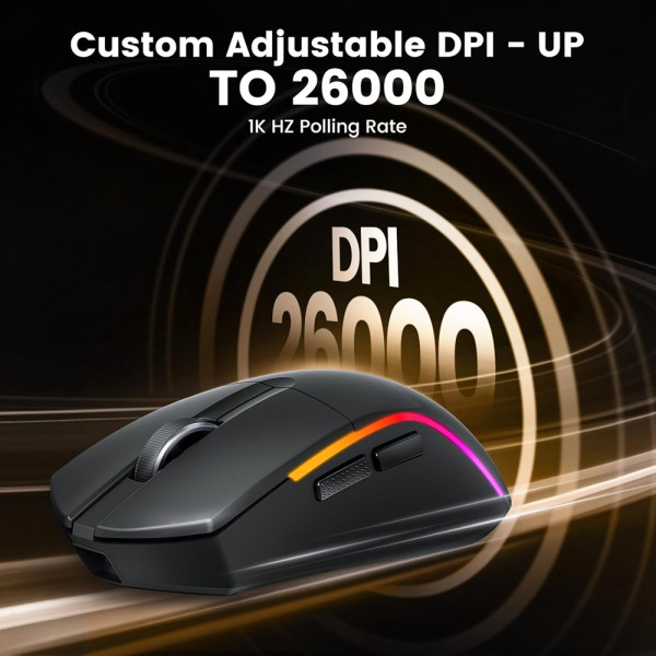 Redragon DEICIDE PRO M816 1K RGB Wireless Souris Redragon, Ultra Pc Gamer Maroc