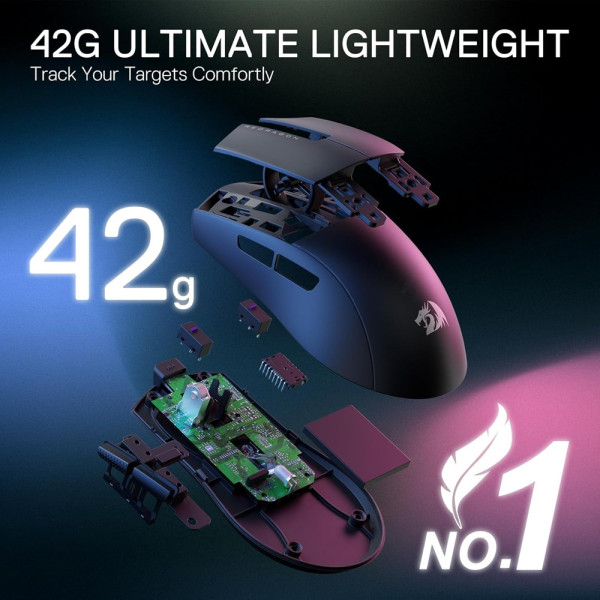 Redragon K1NG M724 Souris Redragon, Ultra Pc Gamer Maroc
