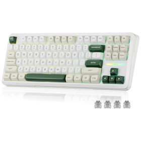 Redragon K734 Wildslash Wireless Mechanical Keyboard (GlowArc) Claviers Redragon, Ultra Pc Gamer Maroc