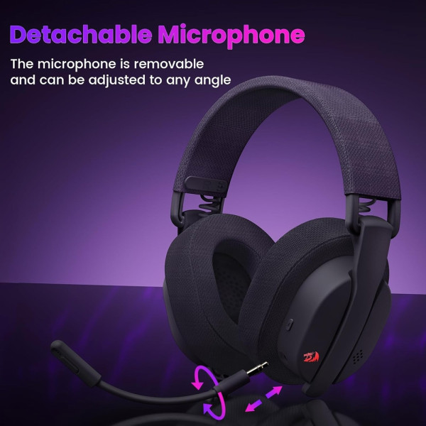 Redragon LUCE H888 Wireless Gaming Headset Casques Redragon, Ultra Pc Gamer Maroc