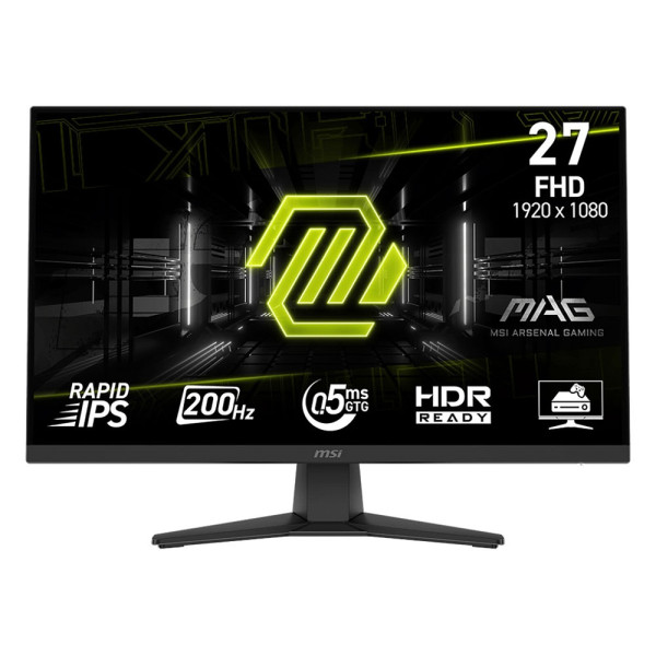 MSI MAG 272F 27" 200Hz 0.5ms Rapid IPS Moniteurs MSI, Ultra Pc Gamer Maroc