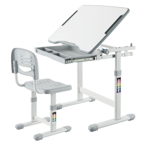 SKILLDESK GrowMate 207 (Chaise + Bureau) Bureaux pour enfants SKILLCHAIRS, Ultra Pc Gamer Maroc