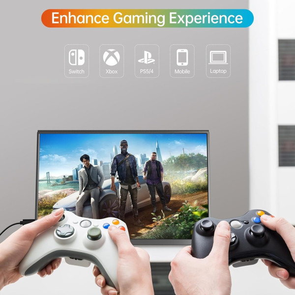 XTRMLAB M140F1 14" Moniteur portable Moniteurs portables XTRMLAB, Ultra Pc Gamer Maroc