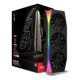XFX AMD Radeon RX 9070XT Mercury OC Gaming Edition 16GB GDDR6 AMD XFX, Ultra Pc Gamer Maroc
