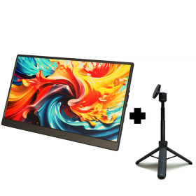 Bundle XTRMLAB F156P02 15.6" Moniteur portable + Tripod GYT121 Moniteurs portables XTRMLAB, Ultra Pc Gamer Maroc