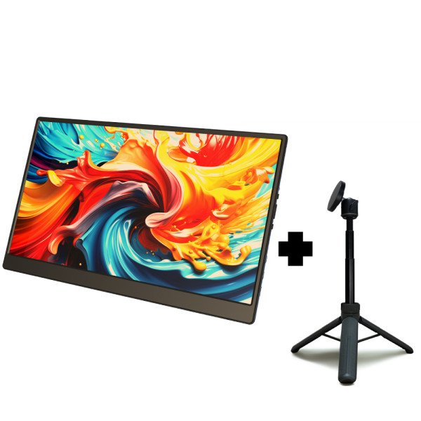 Bundle XTRMLAB F156P02 15.6" Moniteur portable + Tripod GYT121 Moniteurs portables XTRMLAB, Ultra Pc Gamer Maroc