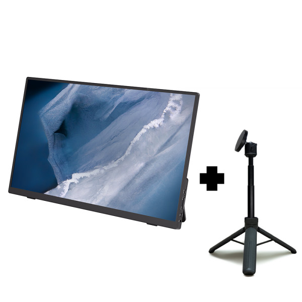 Bundle XTRMLAB V156F02 15.6" Moniteur portable + Tripod GYT121 Moniteurs portables XTRMLAB, Ultra Pc Gamer Maroc