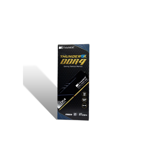 TwinMOS Thunder GX 16GB (1x16GB) DDR4 U-DIMM 3200MHz CL16 Mémoire vive DDR4 TwinMOS, Ultra Pc Gamer Maroc