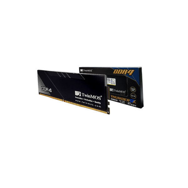 TwinMOS Thunder GX 16GB (1x16GB) DDR4 U-DIMM 3200MHz CL16 Mémoire vive DDR4 TwinMOS, Ultra Pc Gamer Maroc