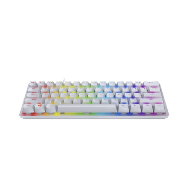 Razer Huntsman Mini Mercury (Red Switch) Blanc Claviers Razer, Ultra Pc Gamer Maroc