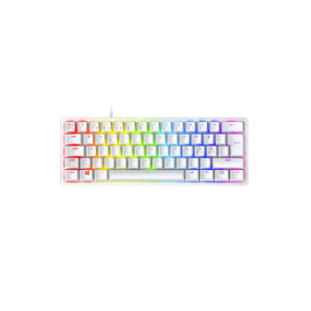 Razer Huntsman Mini Mercury (Red Switch) Blanc Claviers Razer, Ultra Pc Gamer Maroc