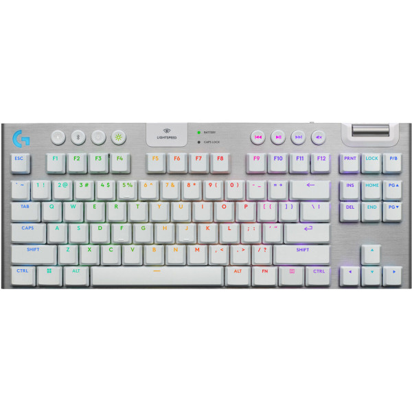 Logitech G G915X TKL Lightspeed White (Tactile Version - Qwerty) Claviers Logitech, Ultra Pc Gamer Maroc