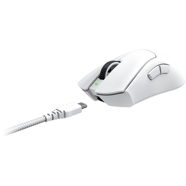 Razer Deathadder v3 Pro - White Edition Souris Razer, Ultra Pc Gamer Maroc