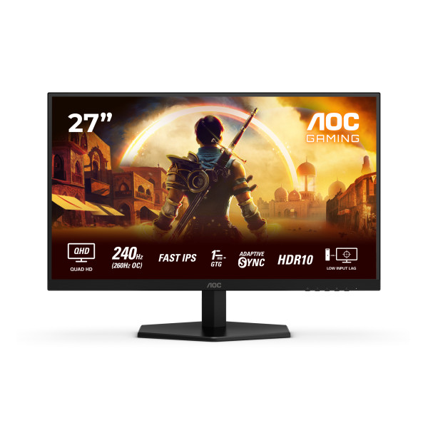 AOC Q27G42ZE 27" 260Hz 0.3ms Fast IPS 2K Moniteurs Gamer AOC, Ultra Pc Gamer Maroc