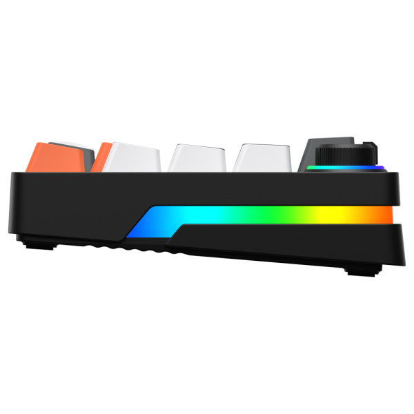 XTRMLAB Scope Black/White/Orange (Red Switch) Claviers XTRMLAB, Ultra Pc Gamer Maroc