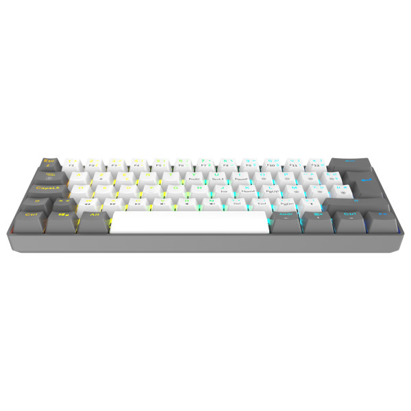 XTRMLAB Vortex Mini White/Dark Grey (Red Switch) Claviers XTRMLAB, Ultra Pc Gamer Maroc