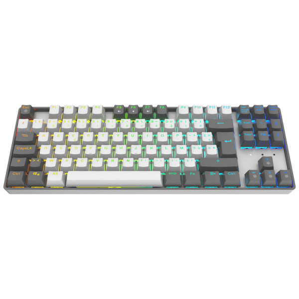 XTRMLAB Vortex TKL White/Dark Grey (Red Switch) Claviers XTRMLAB, Ultra Pc Gamer Maroc