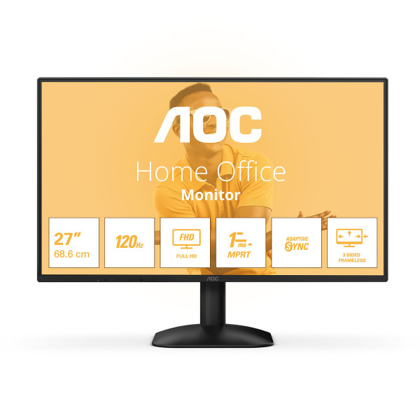 AOC 27B31H 27" 120Hz 1ms IPS Moniteurs Gamer AOC, Ultra Pc Gamer Maroc
