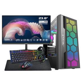 SETUP Gamer Essential R5 5600G + XGC-120 + X24G14IFF 144Hz Setup Gamer Essential UltraPC, Ultra Pc Gamer Maroc