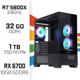 PC Gamer UltraPC Ryzen 7 5800X/32GB/1TB SSD/RX6700 10GB PC Gamer Standard UltraPC, Ultra Pc Gamer Maroc