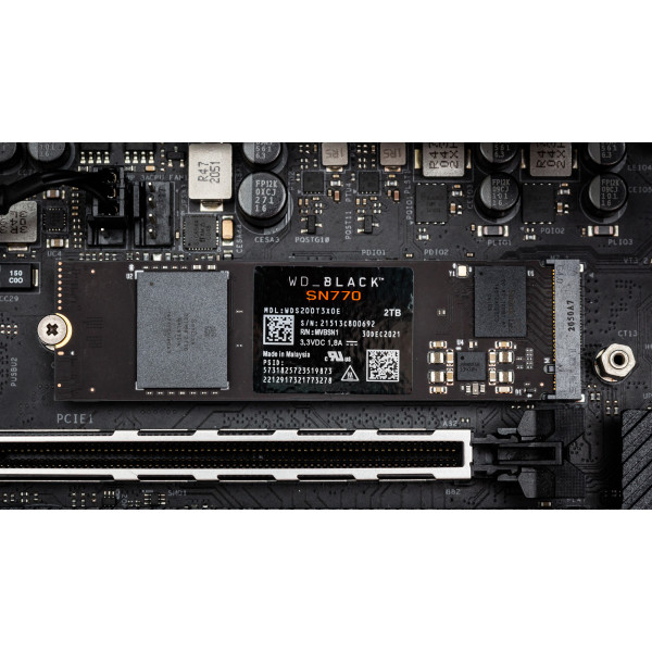 Western Digital SSD WD Black SN770 M.2 PCIe NVMe 2TB Disques SSD Western Digital, Ultra Pc Gamer Maroc