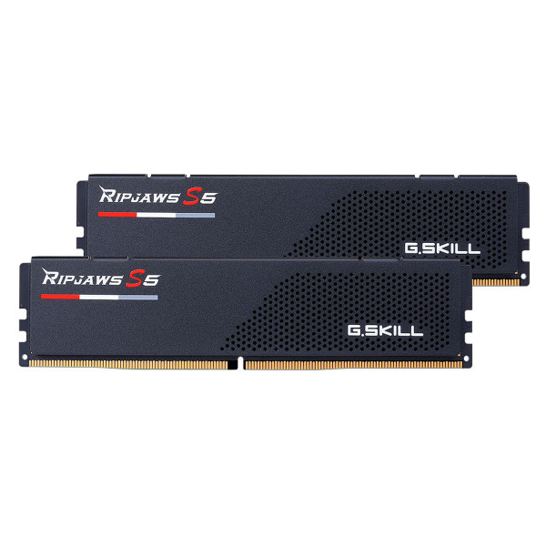 G.Skill RipJaws S5 Low Profile 32 Go (2 x 16 Go) DDR5 6400 MHz CL36 - Noir Mémoire vive DDR5 G.Skill, Ultra Pc Gamer Maroc