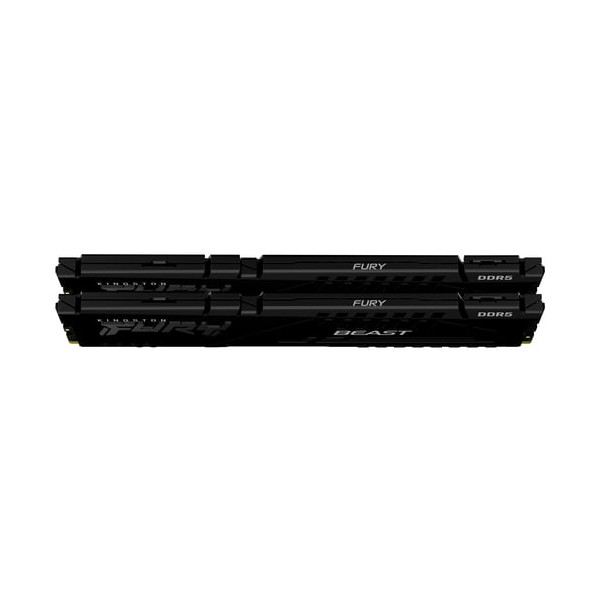 Kingston FURY Beast 32Go (2x16Go) DDR5 6000 MHz CL30 - Noir Mémoire vive DDR5 Kingston, Ultra Pc Gamer Maroc