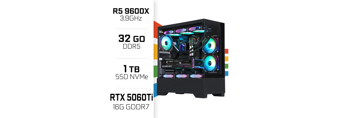 PC Gamer UltraPC Ryzen 5 9600X/32GB...