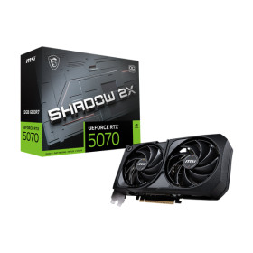 MSI GeForce RTX 5070 SHADOW 2X OC 12Go GDDR7 NVIDIA MSI, Ultra Pc Gamer Maroc