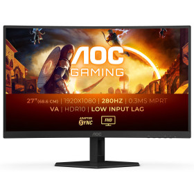 AOC C27G4ZXE 27" 280Hz 0.3ms Curved Moniteurs Gamer AOC, Ultra Pc Gamer Maroc