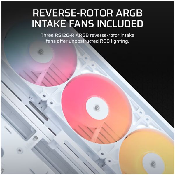 Corsair FRAME 4500X RS-R ARGB Blanc Les Moyennes Tours Corsair, Ultra Pc Gamer Maroc