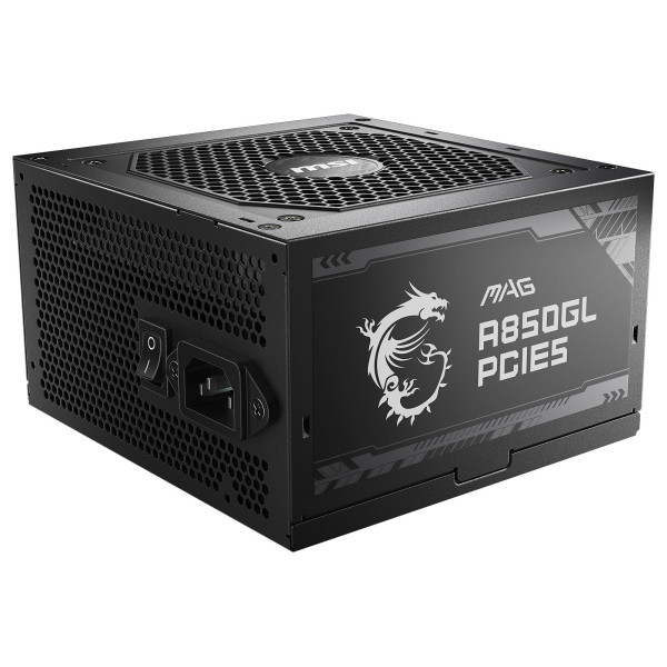 MSI MAG A850GL PCIE5 80PLUS Gold 850W Noir Entre 800 W et 899 W MSI, Ultra Pc Gamer Maroc
