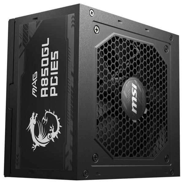 MSI MAG A850GL PCIE5 80PLUS Gold 850W Noir Entre 800 W et 899 W MSI, Ultra Pc Gamer Maroc