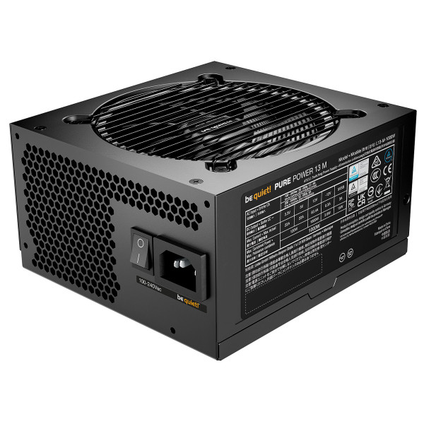 be quiet! Pure Power 13 M 1000W 80PLUS Gold Plus de 900 W be quiet!, Ultra Pc Gamer Maroc