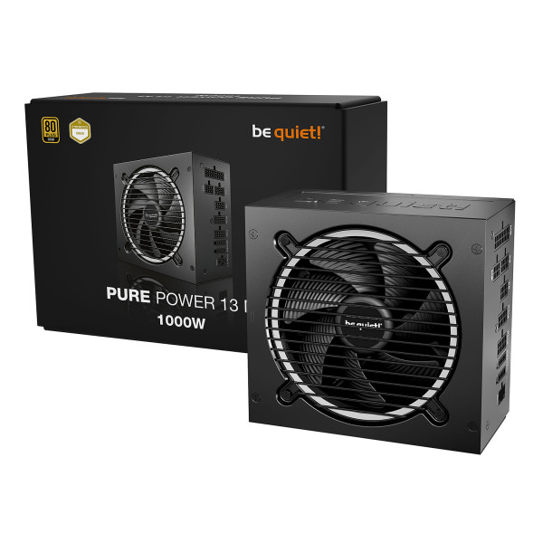 be quiet! Pure Power 13 M 1000W 80PLUS Gold Plus de 900 W be quiet!, Ultra Pc Gamer Maroc