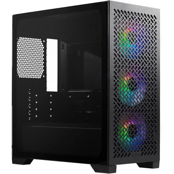 Cooler Master Elite 302 (Black) Les Minis Boitiers Cooler Master, Ultra Pc Gamer Maroc