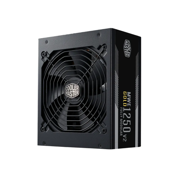Cooler Master MWE Gold 1250 Full Modular V2 ATX 3.1 80PLUS GOLD 1250W Plus de 900 W Cooler Master, Ultra Pc Gamer Maroc