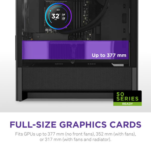 NZXT H3 Flow (2025) Black Les Moyennes Tours NZXT, Ultra Pc Gamer Maroc