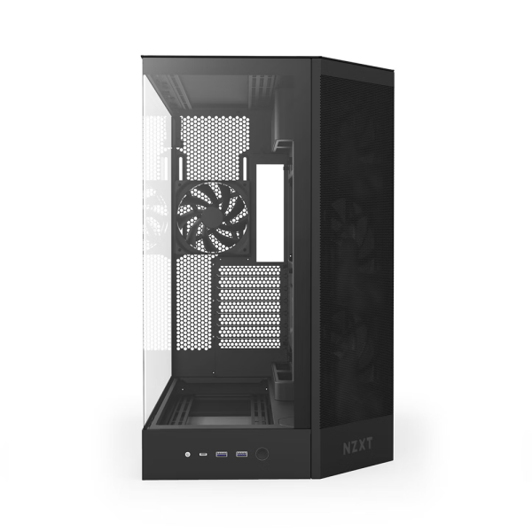 NZXT H9 Flow (2025) Black Boitiers PC NZXT, Ultra Pc Gamer Maroc