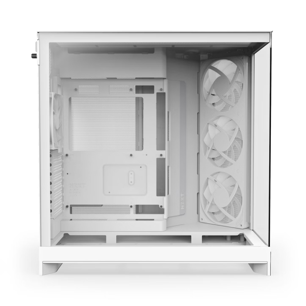 NZXT H9 Flow RGB (2025) White Boitiers PC NZXT, Ultra Pc Gamer Maroc