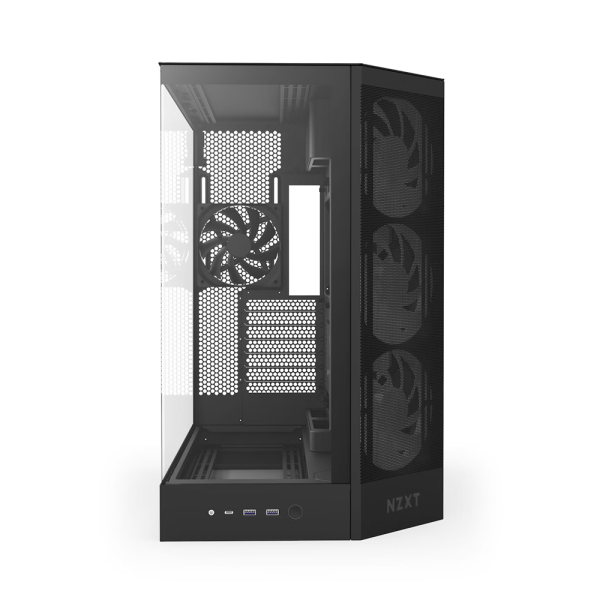 NZXT H9 Flow RGB (2025) Black Boitiers PC NZXT, Ultra Pc Gamer Maroc
