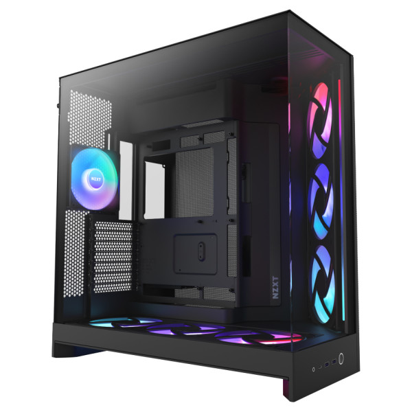 NZXT H9 Flow RGB+ (2025) Black Boitiers PC NZXT, Ultra Pc Gamer Maroc