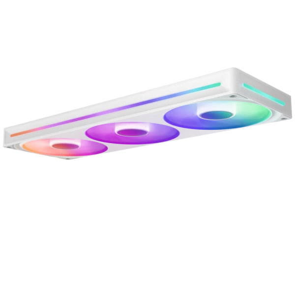 NZXT F420 RGB Core (White) Ventilateurs boîtier NZXT, Ultra Pc Gamer Maroc