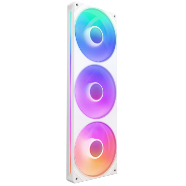 NZXT F420 RGB Core (White) Ventilateurs boîtier NZXT, Ultra Pc Gamer Maroc