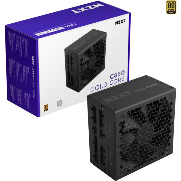 NZXT C850 Gold Core ATX 3.1 80PLUS GOLD 850W (Black) Entre 800 W et 899 W NZXT, Ultra Pc Gamer Maroc